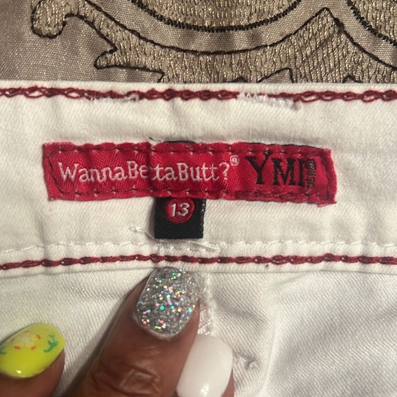 WannaBettaButt? YMI white jeans size 13 - Picture 2 of 4
